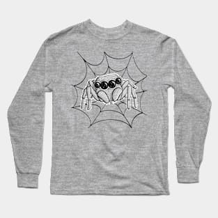 Cute jumping spider Long Sleeve T-Shirt